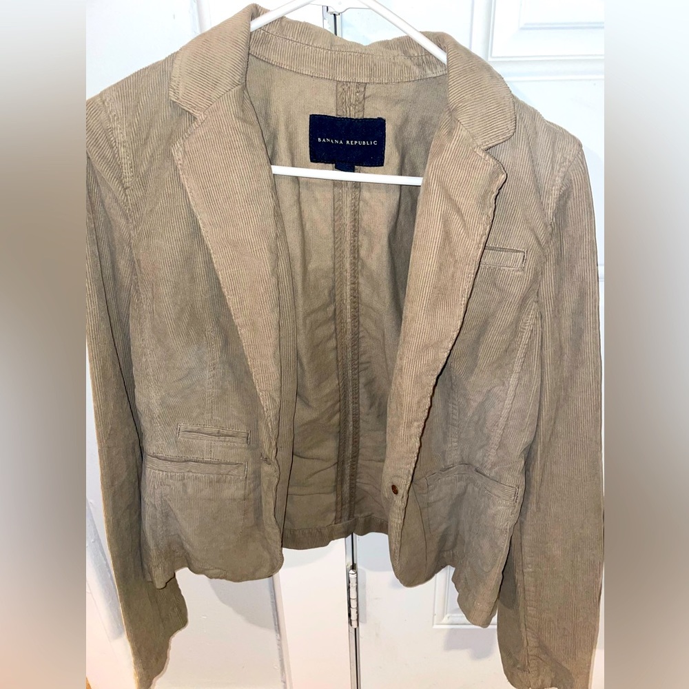 Banana Republic Corduroy Chic Blazer Jacket